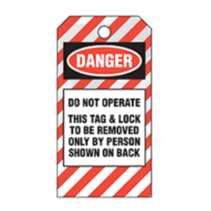 Do Not Operate Equipment