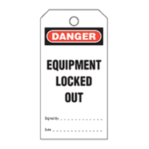 Equipment Locked Out