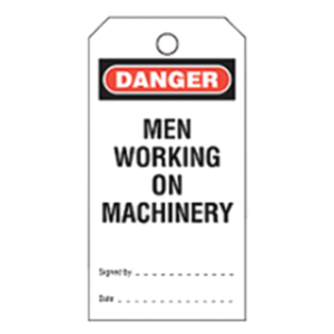 Men Working On Machinery Lockout