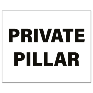 Private Pillar Label